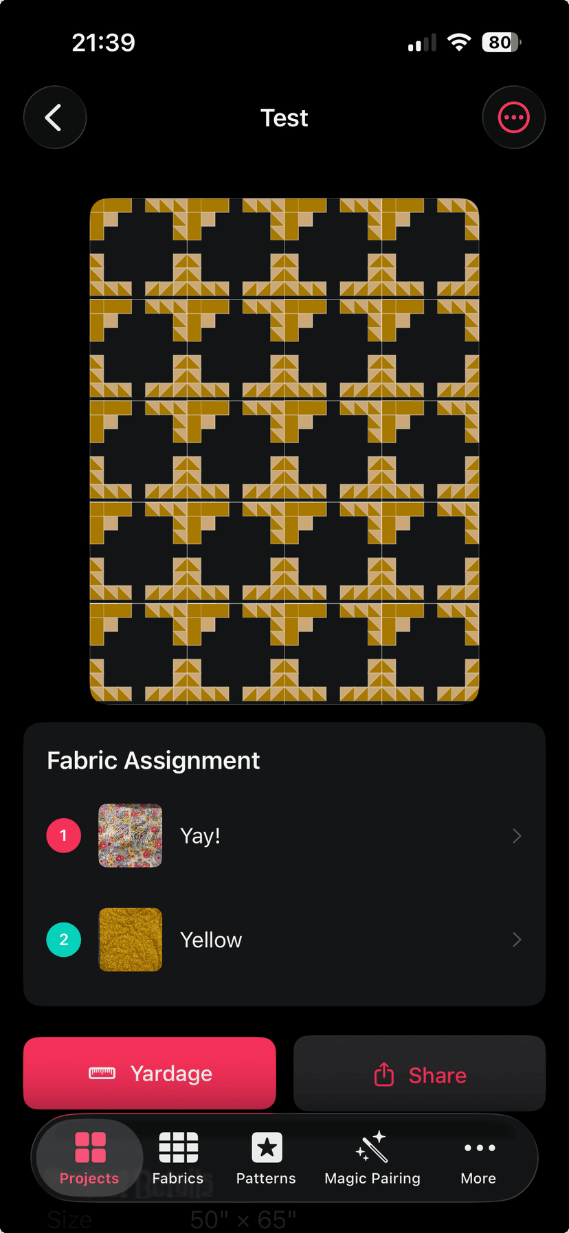 Block Designer — see your fabrics on the quilt before you cut